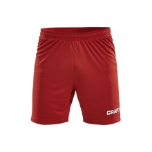 Craft Sports Shorts (Short) Squad Solid WB - with inner shorts, elastic material - red Men