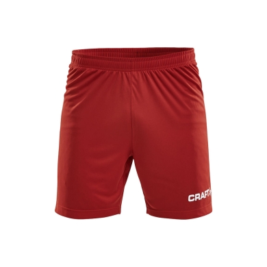 Craft Sports Shorts (Short) Squad Solid WB - with inner shorts, elastic material - red Men