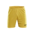 Craft Sports Shorts (Short) Squad Solid WB - with inner shorts, elastic material - yellow Men