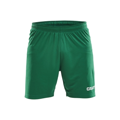 Craft Sports Shorts (Short) Squad Solid WB - with inner shorts, elastic material - green Men