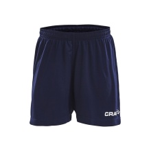 Craft Sports Shorts (Short) Squad Solid WB - with inner shorts, elastic material - navy blue Children