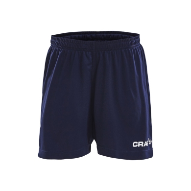 Craft Sports Shorts (Short) Squad Solid WB - with inner shorts, elastic material - navy blue Children