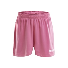 Craft Sports Shorts (Short) Squad Solid WB - with inner shorts, elastic material - pink Children