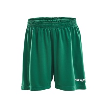 Craft Sports Shorts (Short) Squad Solid WB - with inner shorts, elastic material - green Kids