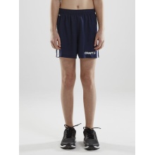 Craft Sports Shorts Short Pro Control short navy/white Boys