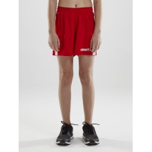 Craft Sports Shorts Short Pro Control short red/white Boys