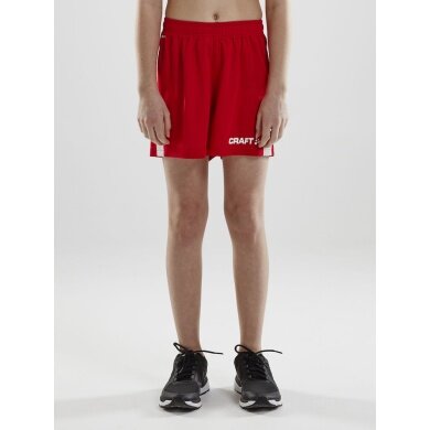 Craft Sports Shorts Short Pro Control short red/white Boys