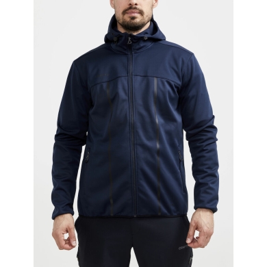 Craft Softshell Jacket ADV Explore (windproof, water-repellent) dark blue Men