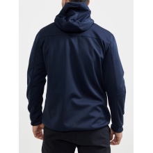 Craft Softshell Jacket ADV Explore (windproof, water-repellent) dark blue Men