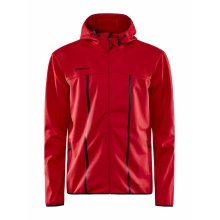 Craft Softshell Jacket ADV Explore (windproof, water-repellent) red Men