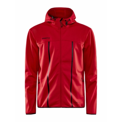 Craft Softshell Jacket ADV Explore (windproof, water-repellent) red Men