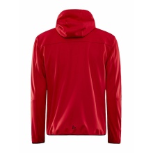 Craft Softshell Jacket ADV Explore (windproof, water-repellent) red Men