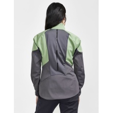 Craft Softshell Jacket Glide (windproof, water-repellent) jade green/granite grey Women