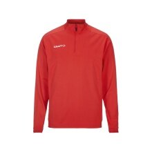 Craft Sport Long Sleeve Shirt Evolve 2.0 Halfzip (100% recycled Polyester) red Men's