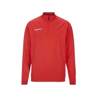 Craft Sport Long Sleeve Shirt Evolve 2.0 Halfzip (100% recycled Polyester) red Men's