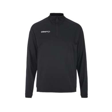 Craft Sport Long Sleeve Shirt Evolve 2.0 Halfzip (100% recycled Polyester) black Men's