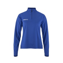 Craft Sport Long Sleeve Shirt Evolve 2.0 Halfzip (100% recycled Polyester) cobalt blue ladies