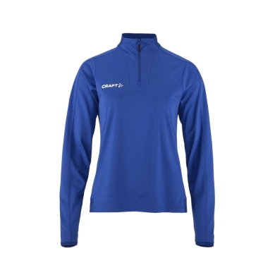 Craft Sport Long Sleeve Shirt Evolve 2.0 Halfzip (100% recycled Polyester) cobalt blue ladies