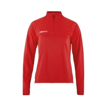 Craft Sport Long Sleeve Shirt Evolve 2.0 Halfzip (100% recycled Polyester) red Ladies