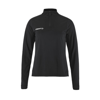 Craft Sport Long Sleeve Shirt Evolve 2.0 Halfzip (100% recycled Polyester) black Ladies