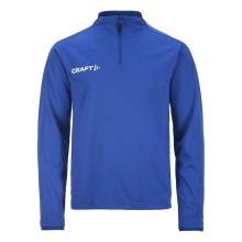 Craft Sport Long Sleeve Shirt Evolve 2.0 Halfzip (100% recycled Polyester) cobalt blue children