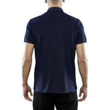 Craft Sport Polo CORE Blend (high wearing comfort) navy blue Men's