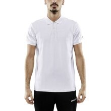 Craft Sport Polo CORE Blend (high wearing comfort) white men's