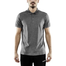 Craft Sport Polo CORE Blend (high wearing comfort) dark grey men's