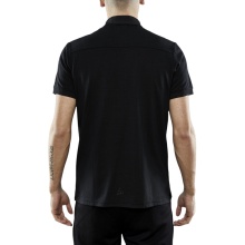 Craft Sport Polo CORE Blend (high wearing comfort) black men's