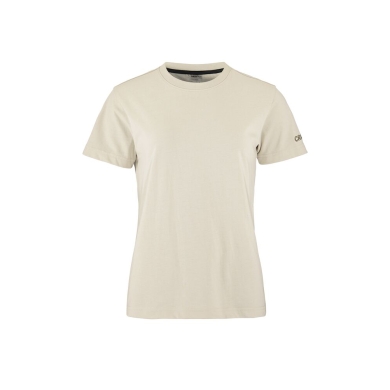 Craft Sport-Shirt Community 2.0 Tee (comfortable wearing experience) beige Ladies