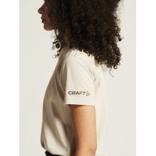 Craft Sport-Shirt Community 2.0 Tee (comfortable wearing experience) beige Ladies