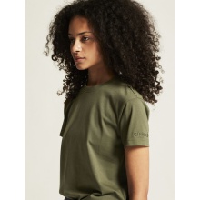 Craft Sport-Shirt Community 2.0 Tee (comfortable wearing experience) khaki green Ladies