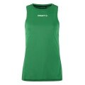 Craft Sport Tank Rush 2.0 Sleeveless Singlet (100% recycled Polyester) green Ladies