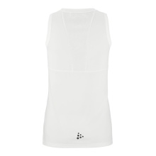 Craft Sport Tank Rush 2.0 Sleeveless Singlet (100% recycled Polyester) white Ladies