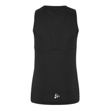 Craft Sport Tank Rush 2.0 Sleeveless Singlet (100% recycled Polyester) black Ladies