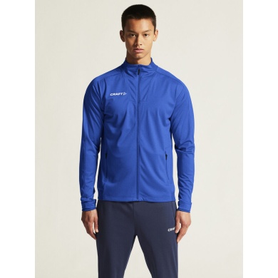 Craft Sport Training Jacket Evolve 2.0 Full Zip (durable, elastic) cobalt blue Men's