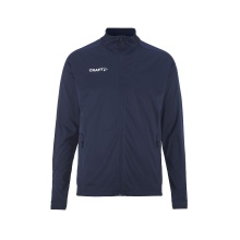 Craft Sport Training Jacket Evolve 2.0 Full Zip (durable, elastic) navy blue Kids