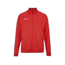 Craft Sport Training Jacket Evolve 2.0 Full Zip (durable, elastic) red Men's