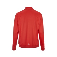 Craft Sport Training Jacket Evolve 2.0 Full Zip (durable, elastic) red Men's