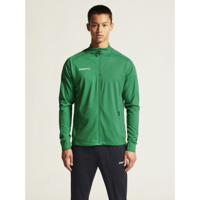 Craft Sport Training Jacket Evolve 2.0 Full Zip (durable, elastic) green Men's