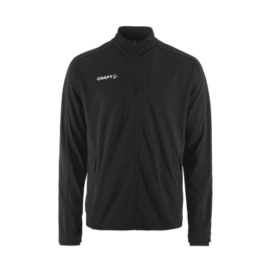 Craft Sport Training Jacket Evolve 2.0 Full Zip (durable, elastic) black Men's