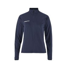 Craft Sport Training Jacket Evolve 2.0 Full Zip (durable, elastic) navy blue Ladies