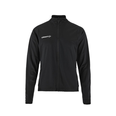 Craft Sport Training Jacket Evolve 2.0 Full Zip (durable, elastic) black ladies