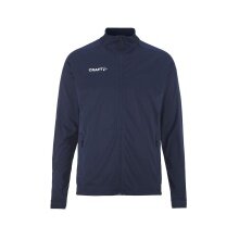 Craft Sport Training Jacket Evolve 2.0 Full Zip (durable, elastic) navy blue Kids