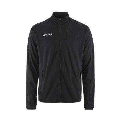 Craft Sport Training Jacket Evolve 2.0 Full Zip (durable, elastic) black Kids