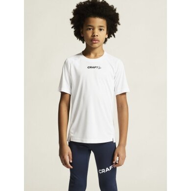 Craft Sport T-shirt Rush 2.0 Tee (light, functional) white Kids