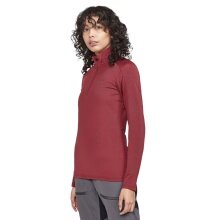 Craft Sport Long Sleeve Shirt CORE Gain (Midlayer, Half-Zip) burgundy Ladies