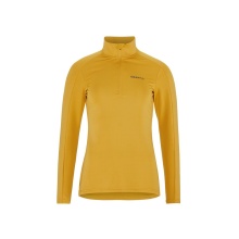 Craft Sport Long Sleeve Shirt CORE Gain (Midlayer, Half-Zip) yellow Ladies