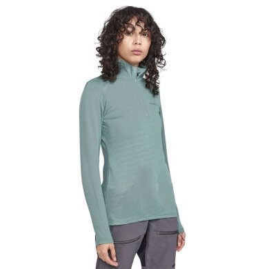 Craft Sport Long Sleeve Shirt CORE Gain (Midlayer, Half-Zip) mint green Ladies