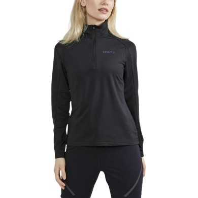 Craft Sport Long Sleeve Shirt CORE Gain (Midlayer, Half-Zip) black Ladies